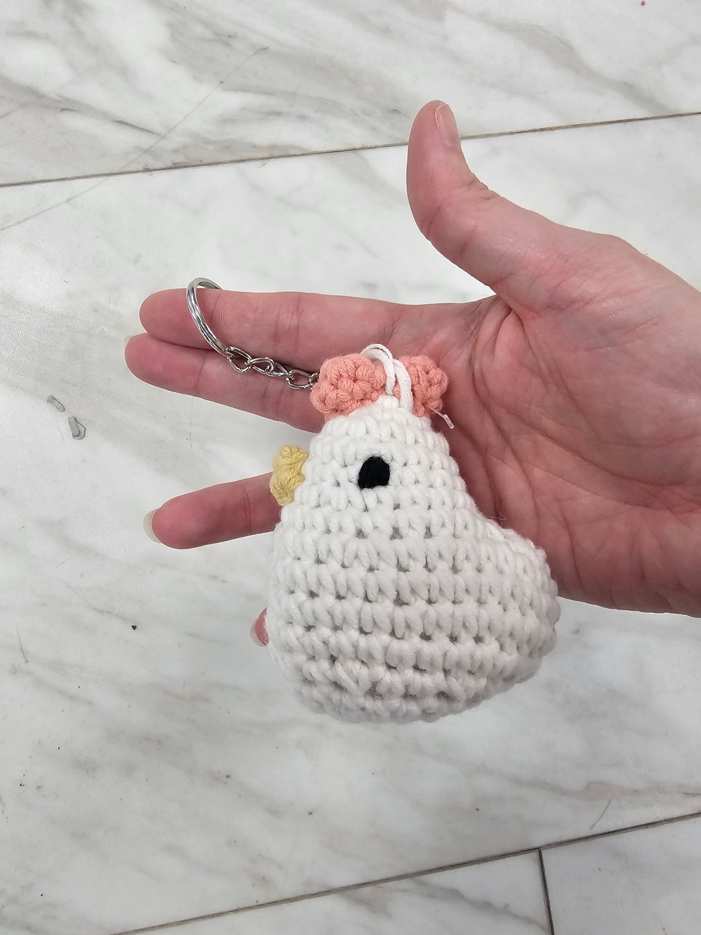 chicken keychain