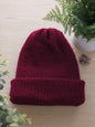 Burgandy Knitted Beanie