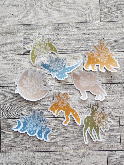 Colorful Wilderness Stickers