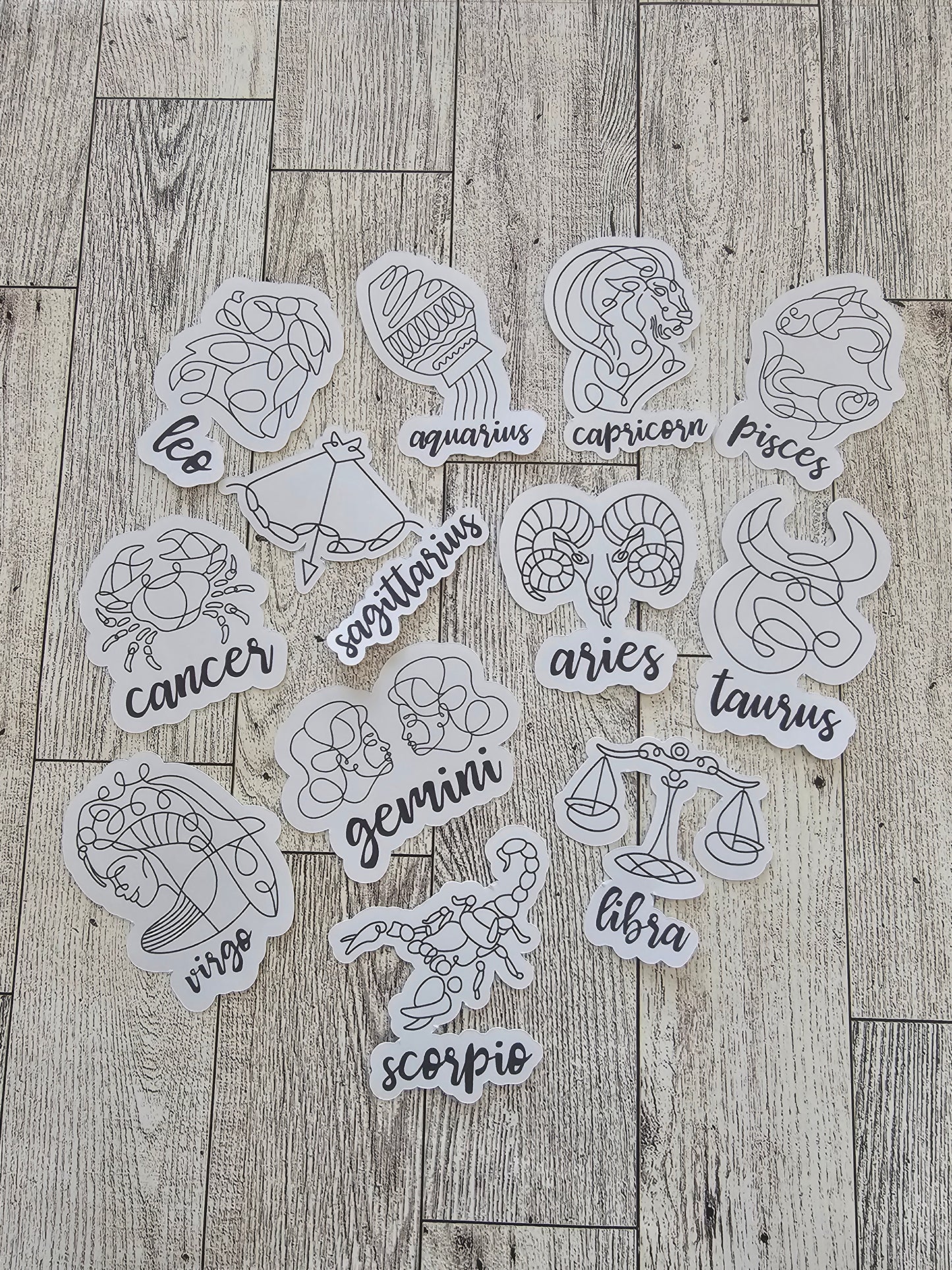 Zodiac Stickers