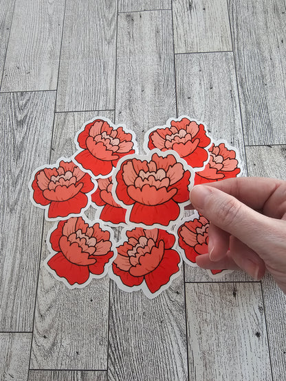 Birth Flower Sticker