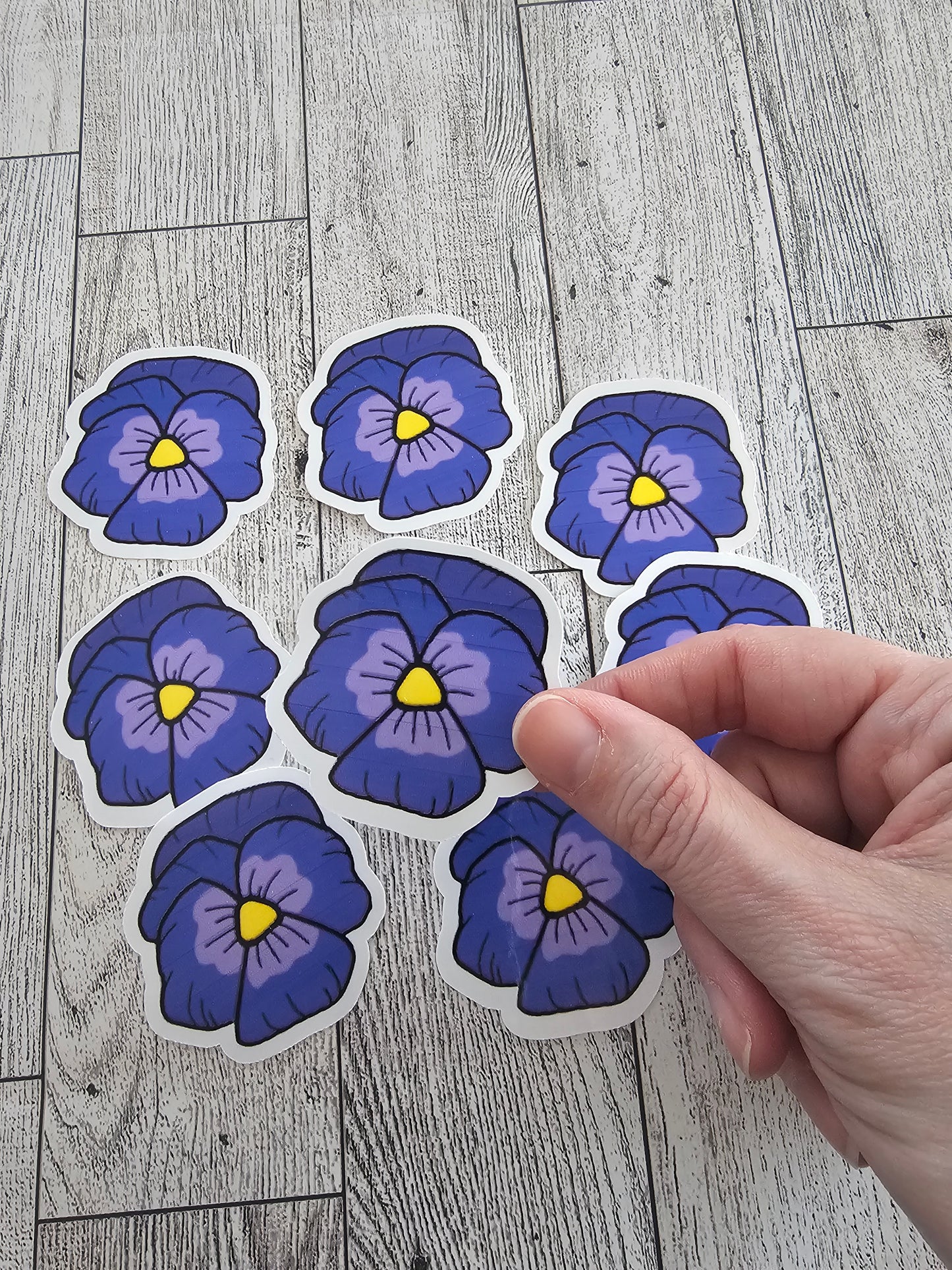 Birth Flower Sticker