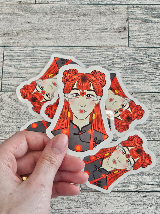 Lady Ladybug Sticker