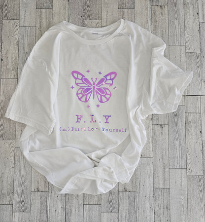 Holographic Butterfly T-shirt