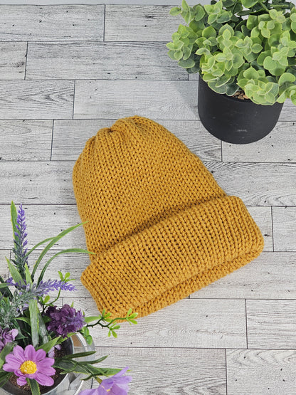 Mustard Beanie