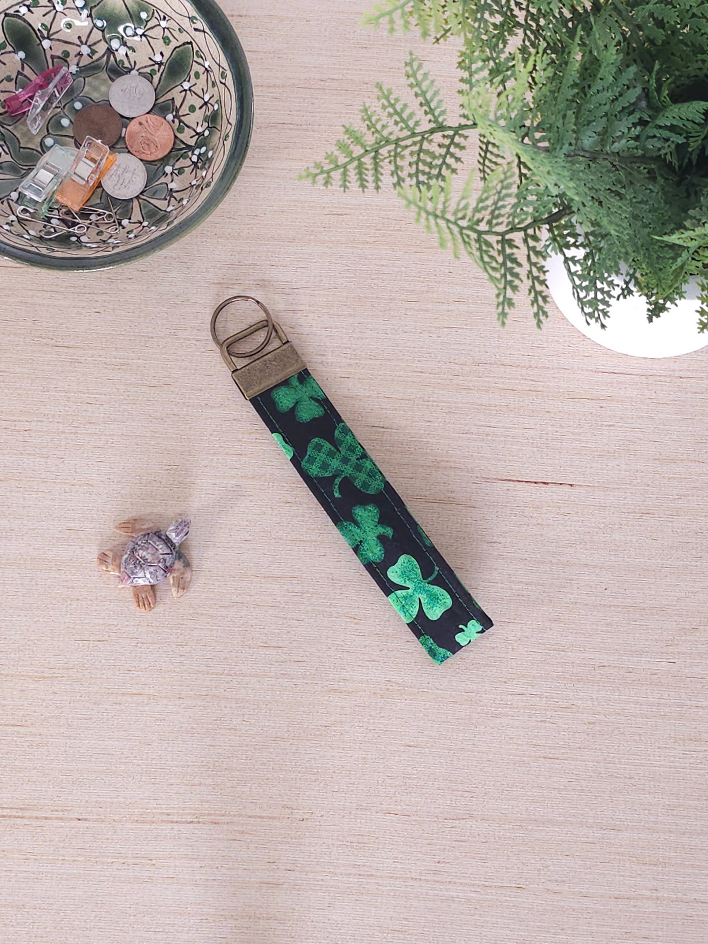 St. Patrick's Wristlet