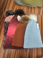 Beanie with pom pom