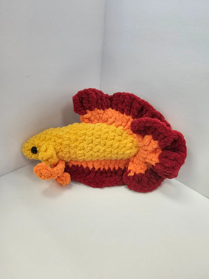 Beta Fish Amigurumi