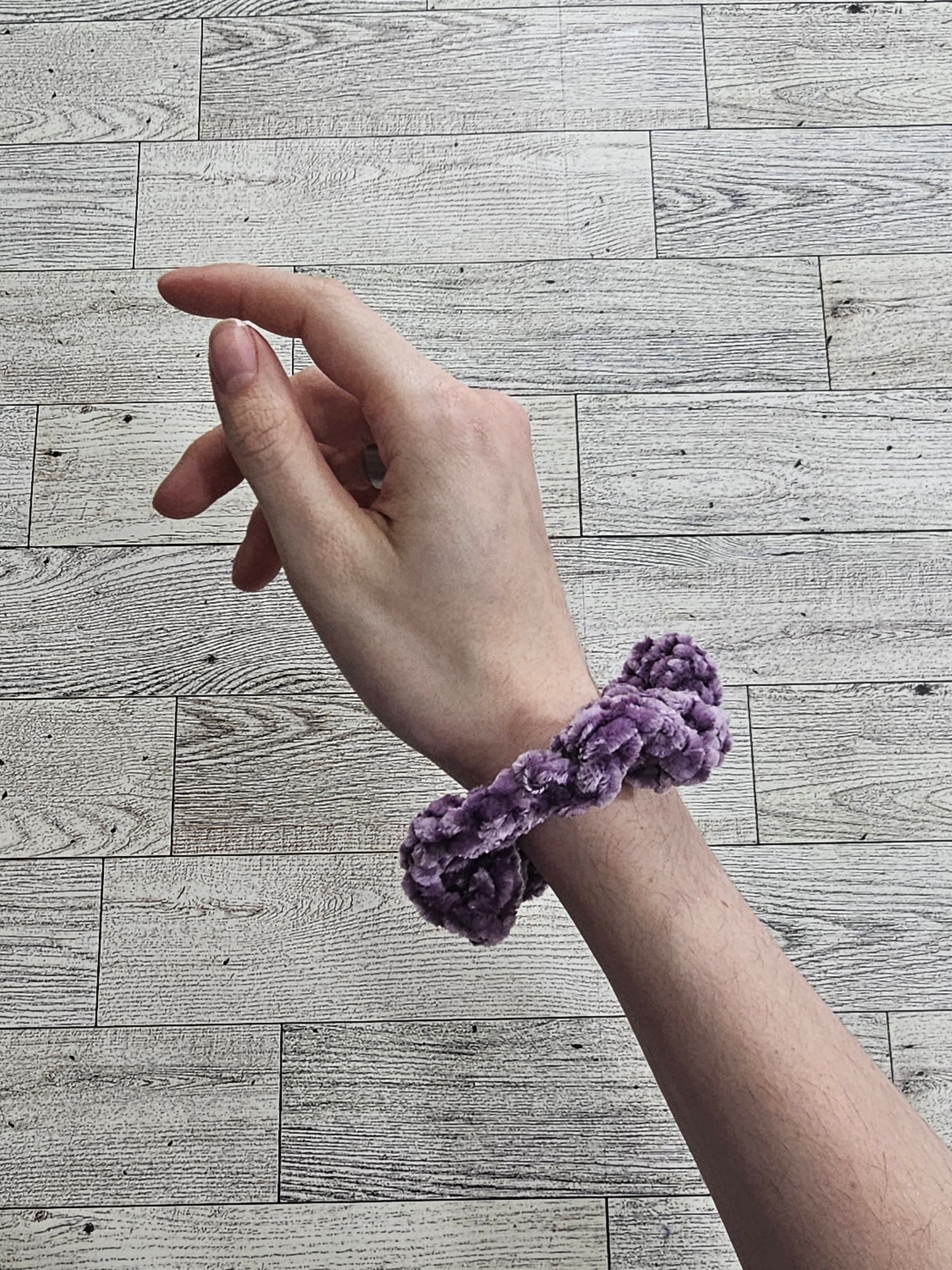 crochet scrunchie