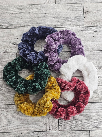 crochet scrunchie