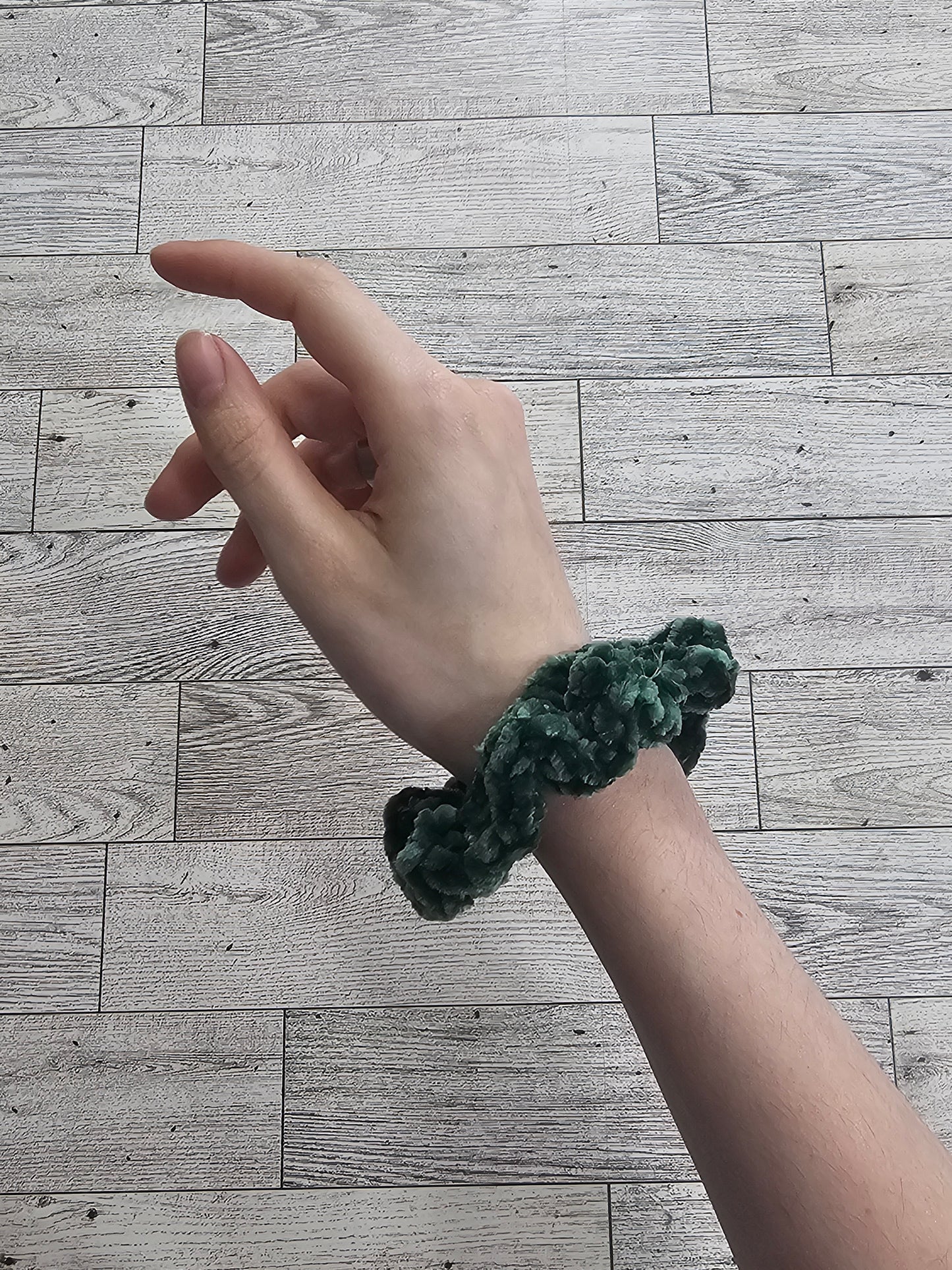 crochet scrunchie