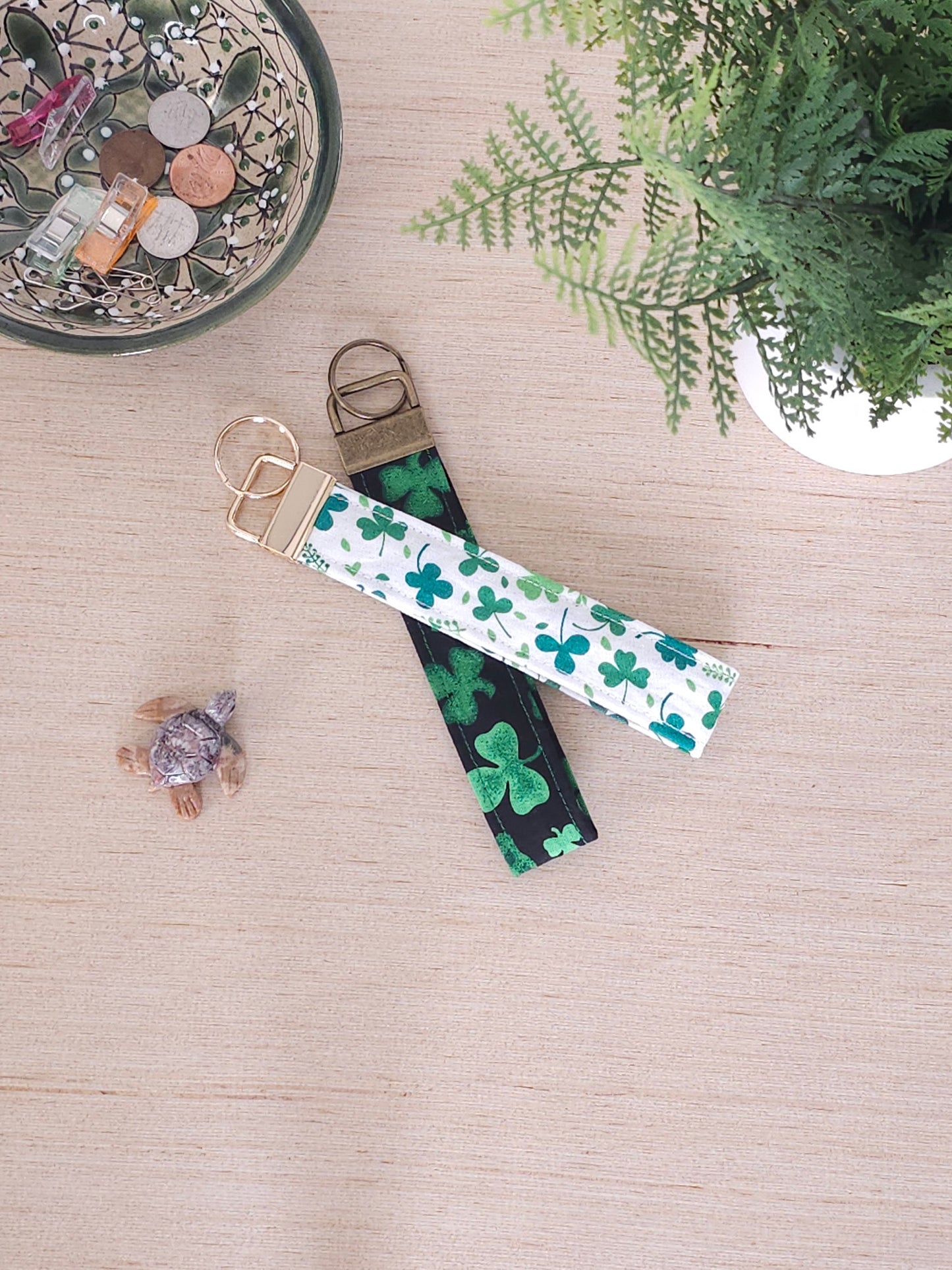 St. Patrick's Wristlet